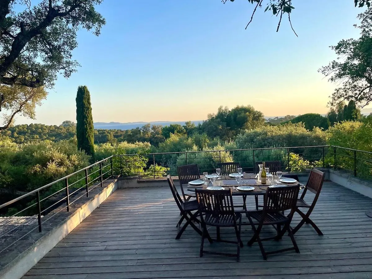 Villa Provencale Vue Mer Bormes-les-Mimosas France